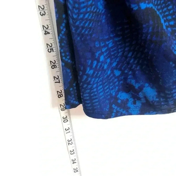 Jennifer Lopez Blue Mini Snake Print Python Bodycon Dress Women's Size XS - Picture 7 of 10